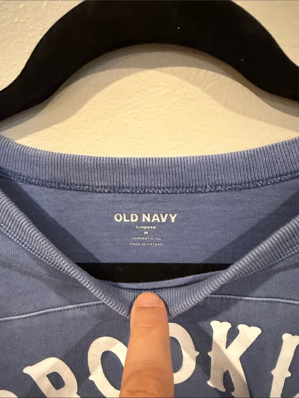 Old Navy Blue 'Brooklyn NY' Short-Sleeve Tee